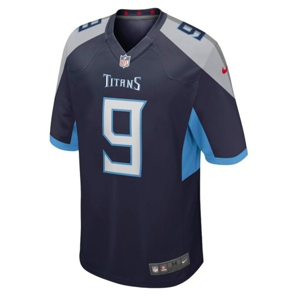 Tennessee Titans Steve McNair Nike Navy Official NFL Retired Game Jersey 2XL XXL